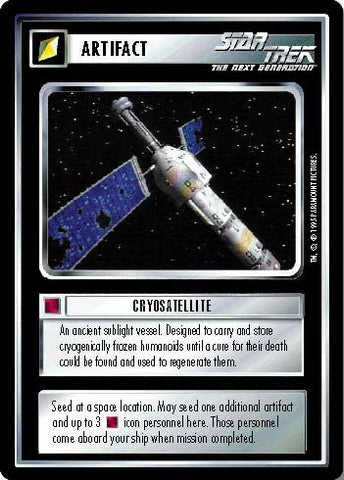 Star Trek CCG | Cryosatellite - Alternate Universe | The Nerd Merchant