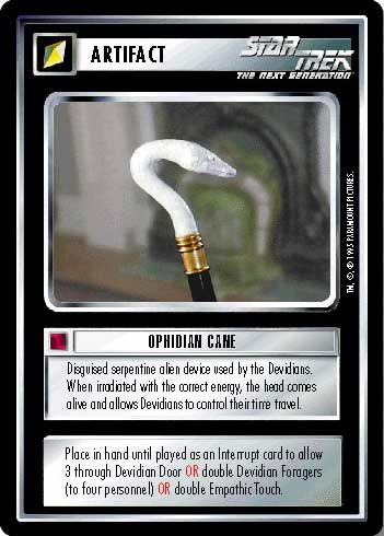 Star Trek CCG | Ophidian Cane - Alternate Universe | The Nerd Merchant