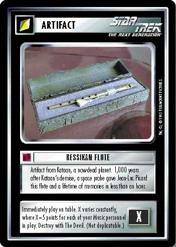 Star Trek CCG | Ressikan Flute - Alternate Universe | The Nerd Merchant