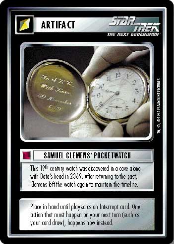 Star Trek CCG | Samuel Clemens' Pocketwatch - Alternate Universe | The Nerd Merchant