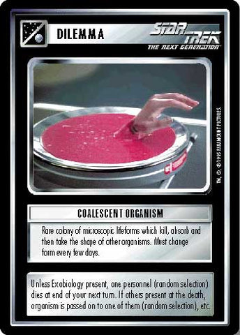 Star Trek CCG | Coalescent Organism - Alternate Universe | The Nerd Merchant