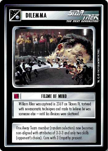 Star Trek CCG | Frame of Mind - Alternate Universe | The Nerd Merchant