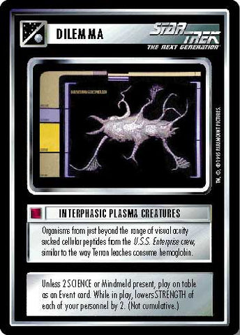 Star Trek CCG | Interphasic Plasma Creatures - Alternate Universe | The Nerd Merchant