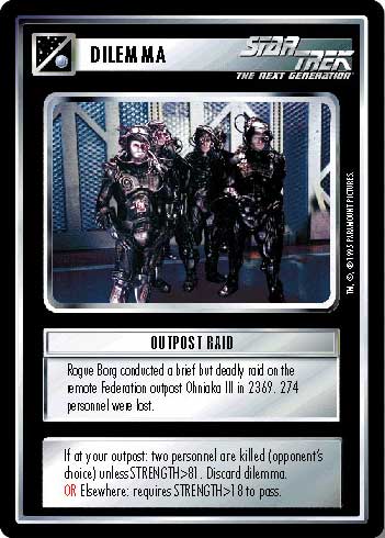 Star Trek CCG | Outpost Raid - Alternate Universe | The Nerd Merchant
