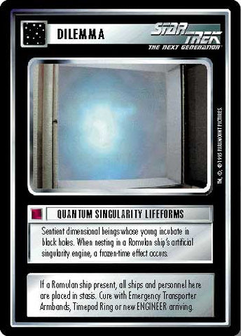 Star Trek CCG | Quantum Singularity Lifeforms - Alternate Universe | The Nerd Merchant