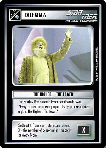 Star Trek CCG | The Higher... The Fewer - Alternate Universe | The Nerd Merchant