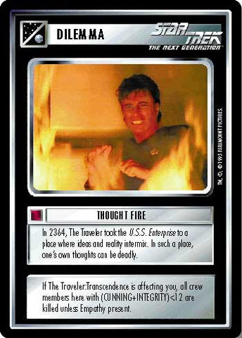 Star Trek CCG | Thought Fire - Alternate Universe | The Nerd Merchant