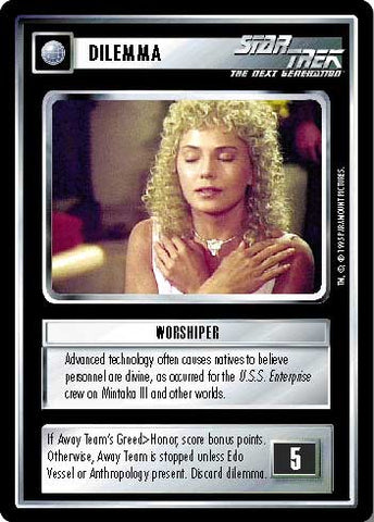 Star Trek CCG | Worshiper - Alternate Universe | The Nerd Merchant