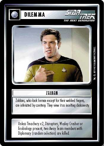 Star Trek CCG | Zaldan - Alternate Universe | The Nerd Merchant