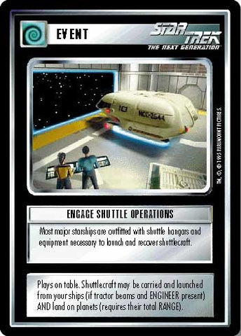 Star Trek CCG | Engage Shuttle Operations - Alternate Universe | The Nerd Merchant