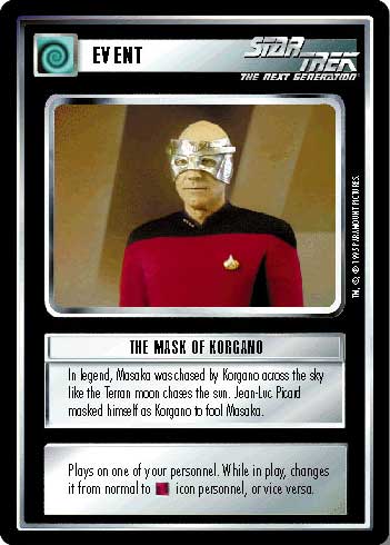 Star Trek CCG | The Mask of Korgano - Alternate Universe | The Nerd Merchant