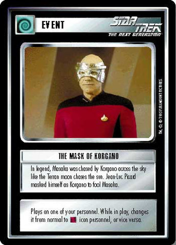 Star Trek CCG | The Mask of Korgano - Alternate Universe | The Nerd Merchant