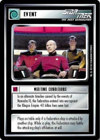 Star Trek CCG | Wartime Conditions - Alternate Universe | The Nerd Merchant