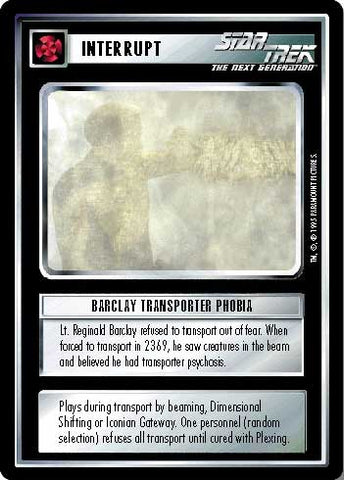 Star Trek CCG | Barclay Transporter Phobia - Alternate Universe | The Nerd Merchant