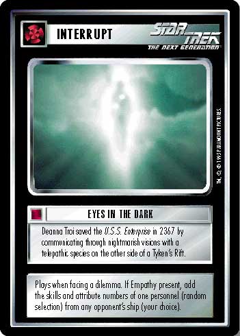 Star Trek CCG | Eyes in the Dark - Alternate Universe | The Nerd Merchant