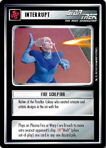 Star Trek CCG | Fire Sculptor - Alternate Universe | The Nerd Merchant