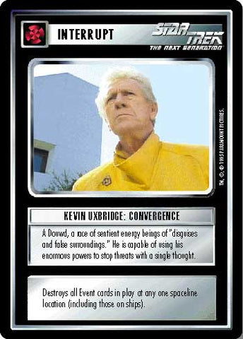 Star Trek CCG | Kevin Uxbridge: Convergence - Alternate Universe | The Nerd Merchant