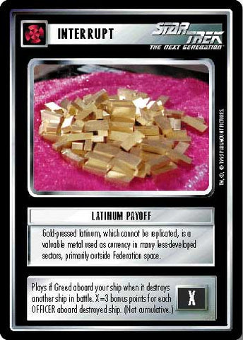 Star Trek CCG | Latinum Payoff - Alternate Universe | The Nerd Merchant