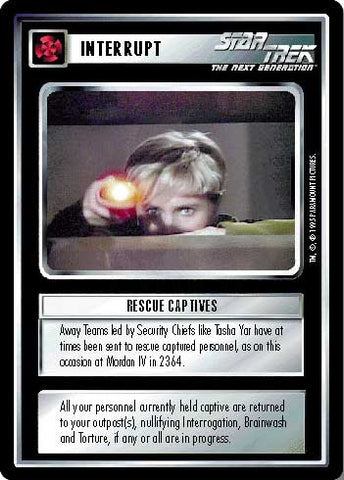 Star Trek CCG | Rescue Captives - Alternate Universe | The Nerd Merchant