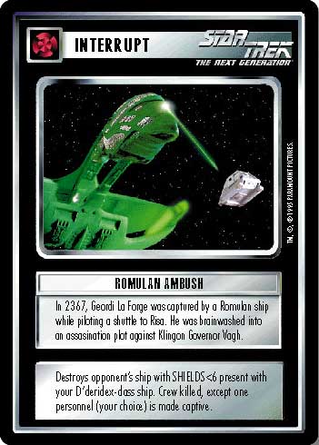 Star Trek CCG | Romulan Ambush - Alternate Universe | The Nerd Merchant