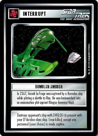 Star Trek CCG | Romulan Ambush - Alternate Universe | The Nerd Merchant