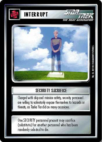 Star Trek CCG | Security Sacrifice - Alternate Universe | The Nerd Merchant