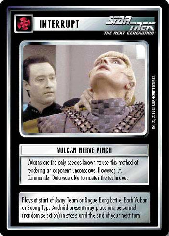 Star Trek CCG | Vulcan Nerve Pinch - Alternate Universe | The Nerd Merchant