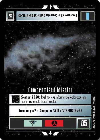 Star Trek CCG | Compromised Mission - Alternate Universe | The Nerd Merchant