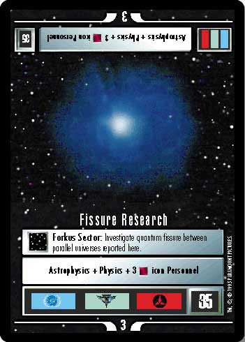 Star Trek CCG | Fissure Research - Alternate Universe | The Nerd Merchant
