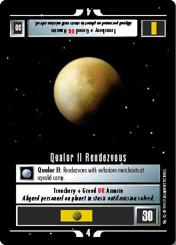 Star Trek CCG | Qualor II Rendezvous - Alternate Universe | The Nerd Merchant