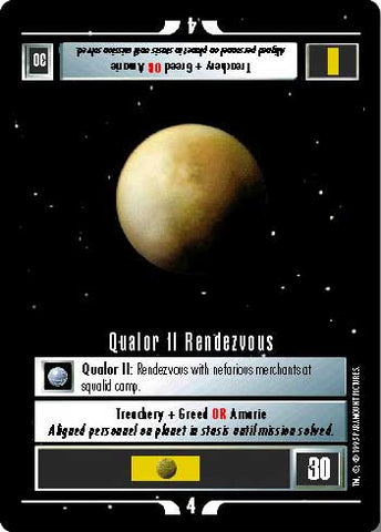 Star Trek CCG | Qualor II Rendezvous - Alternate Universe | The Nerd Merchant