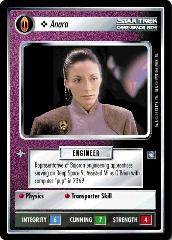 Star Trek CCG | Anara - Deep Space Nine | The Nerd Merchant