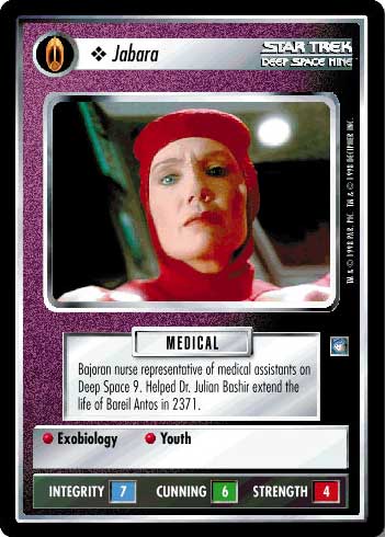 Star Trek CCG | Jabara - Deep Space Nine | The Nerd Merchant