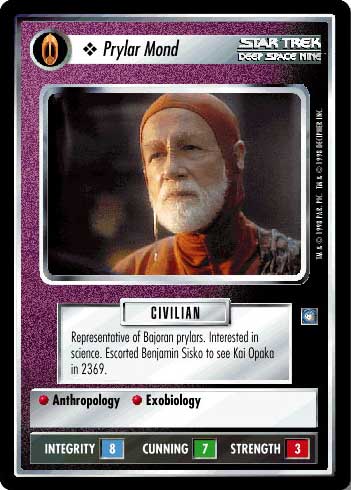 Star Trek CCG | Prylar Mond - Deep Space Nine | The Nerd Merchant