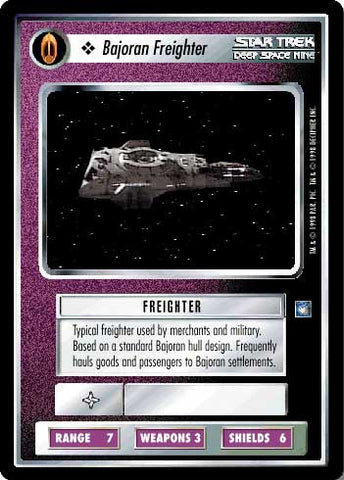 Star Trek CCG | Bajoran Freighter - Deep Space Nine | The Nerd Merchant