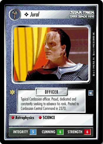 Star Trek CCG | Jural - Deep Space Nine | The Nerd Merchant