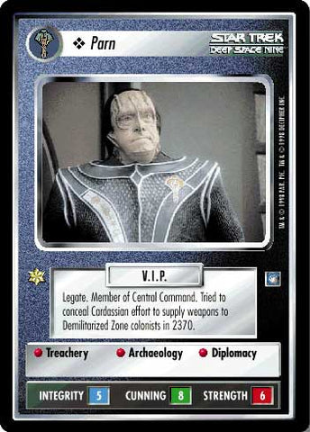 Star Trek CCG | Parn - Deep Space Nine | The Nerd Merchant