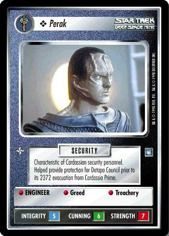 Star Trek CCG | Perak - Deep Space Nine | The Nerd Merchant