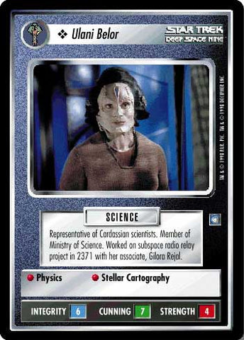 Star Trek CCG | Ulani Belor - Deep Space Nine | The Nerd Merchant
