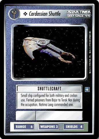 Star Trek CCG | Cardassian Shuttle - Deep Space Nine | The Nerd Merchant