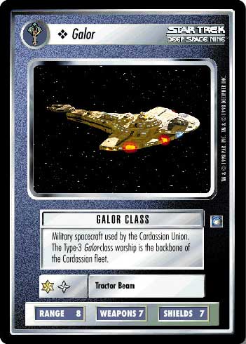 Star Trek CCG | Galor - Deep Space Nine | The Nerd Merchant