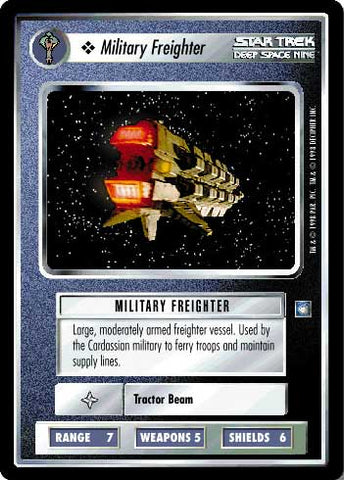 Star Trek CCG | Military Freighter - Deep Space Nine | The Nerd Merchant