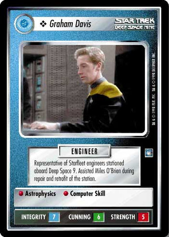 Star Trek CCG | Graham Davis - Deep Space Nine | The Nerd Merchant