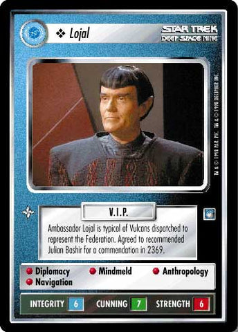 Star Trek CCG | Lojal - Deep Space Nine | The Nerd Merchant