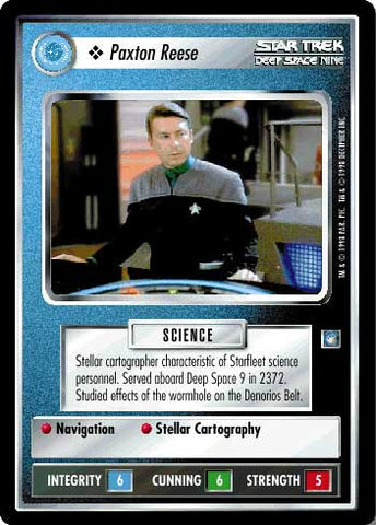Star Trek CCG | Paxton Reese - Deep Space Nine | The Nerd Merchant