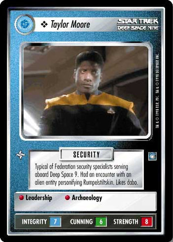 Star Trek CCG | Taylor Moore - Deep Space Nine | The Nerd Merchant