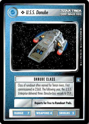 Star Trek CCG | U.S.S. Danube - Deep Space Nine | The Nerd Merchant