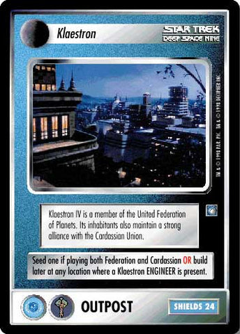 Star Trek CCG | Klaestron Outpost - Deep Space Nine | The Nerd Merchant