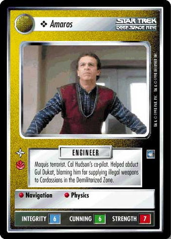 Star Trek CCG | Amaros - Deep Space Nine | The Nerd Merchant