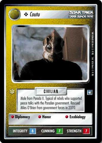 Star Trek CCG | Coutu - Deep Space Nine | The Nerd Merchant
